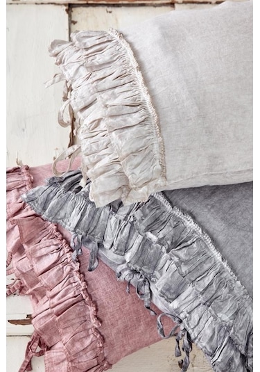 Ecocotton Miranda Pamuk Saten Çift Kişilik Nevresim Takımı 200x22 Düz Renk