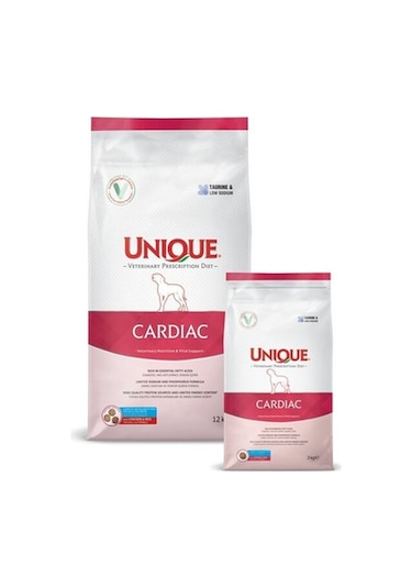 Unique Dog Cardiac Kuru Köpek Maması 12 Kg