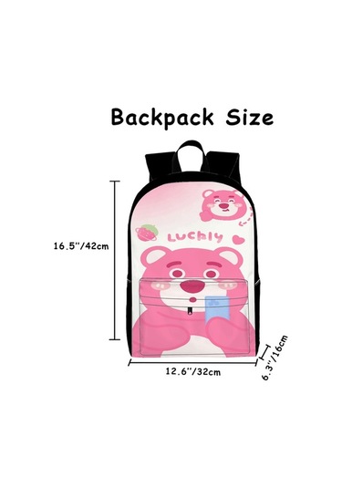 Trendooze Ve Siyah Siyah Sırt Seyahat, Organizasyon Kılıfı Kawaii Karikatür, İş, İle Gençler, Dizüstü Çoklu Çantası, Bölmeleri Bilgisayar Abd67 15.6 Us Siyah