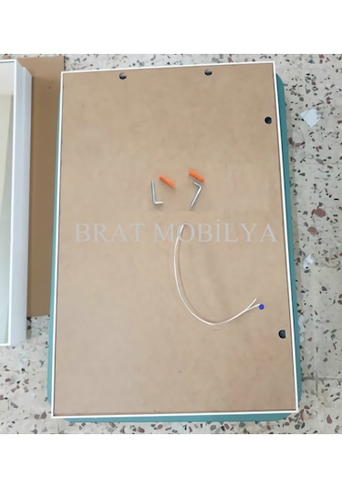 Brat 60x80 Mercekli Dokunmatik Led Ayna Şeffaf