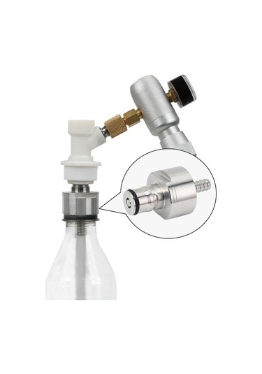 Paslanmaz Çelik Karbonatlama Kapağı 5/16 İnç Sivri Bilye Bağlantılı Gazlı İçecek Pet Şişesi B Diğer