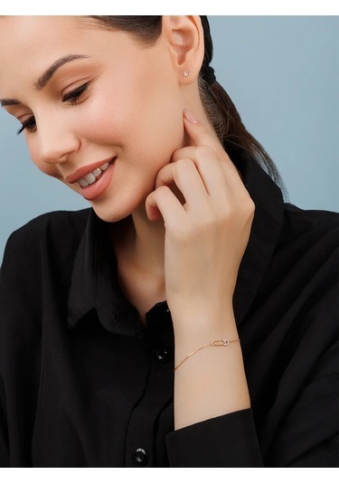 Veronika 925 Ayar Gümüş Kolye Sapı Topazlı Kızılçın Kolye" 432461577 Diğer