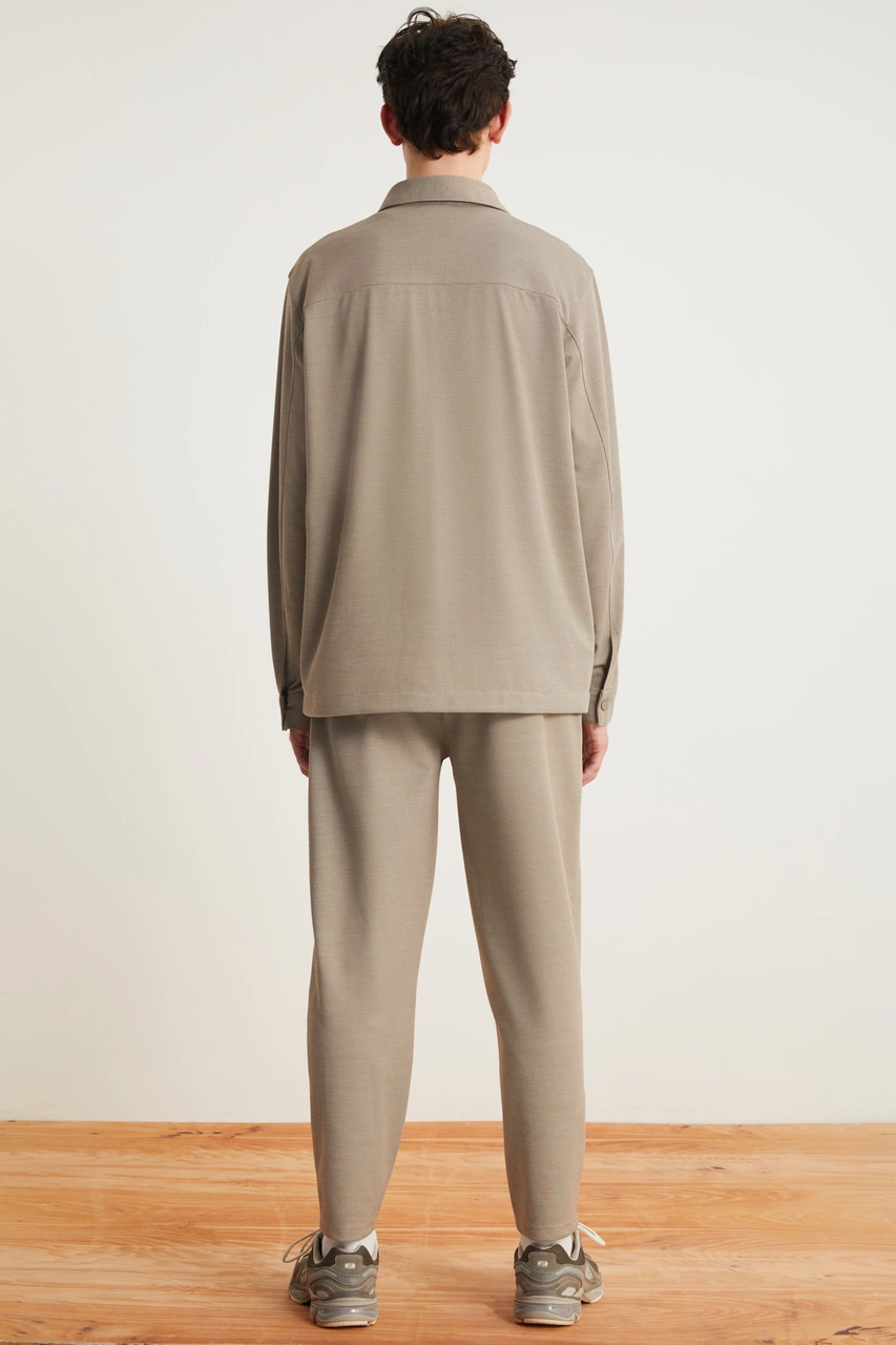 Grımelange Jeshua Erkek Regular Vizon Pantolon Vizon