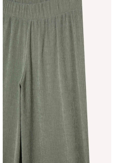 DeFacto Wide Leg Geniş Bol Paça Bürümcük Pantolon E3232AX25SPKH418