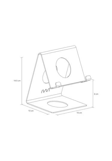 Tablet Standı - Tablet Tutucu - Kitap Tutucu - Siyah