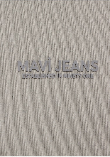 Mavi - Mavi Jeans Baskılı Bej Tişört 0613348-70352