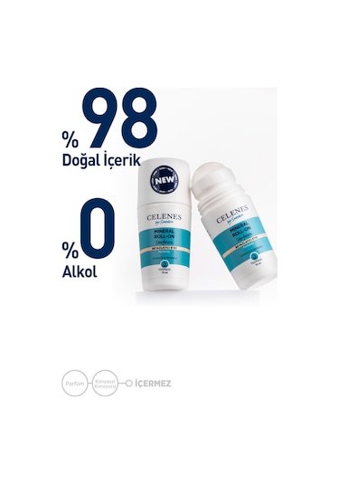 Celenes Thermal Storforsen Beyazlatıcı Etki Unisex Roll-On Deodorant 75 ML
