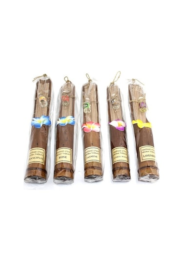 Bambu Kutulu Çubuk Tütsü Çok Renkli