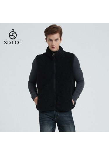 Erkekler İçin Kaz Tüyü Dolgulu Pamuklu Yelek, Sonbahar Ve Kış İç Yelek, Kolsuz Pamuklu Ceket, Ceket Siyah