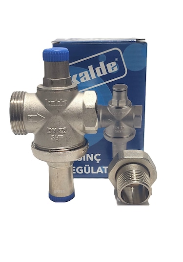 3/4" Dn20 Rekorlu Su Basınç Düşürücü + Case Manometre