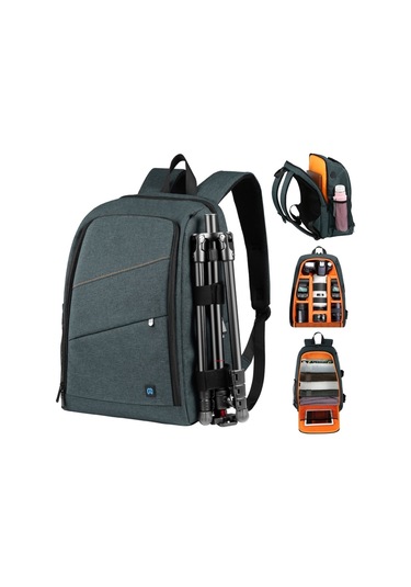 Sones Puluz Açık Hava Taşınabilir Su Geçirmez Çizilmeye Dayanıklı Çift Omuz Sırt Çantası E Kamera Kamera Çantası & Kılıfı 50653354