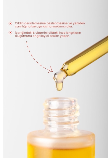 Bade Natural Gül Yağı Rahatlatıcı Ve Antioksidan Yüz Serumu 30 ML