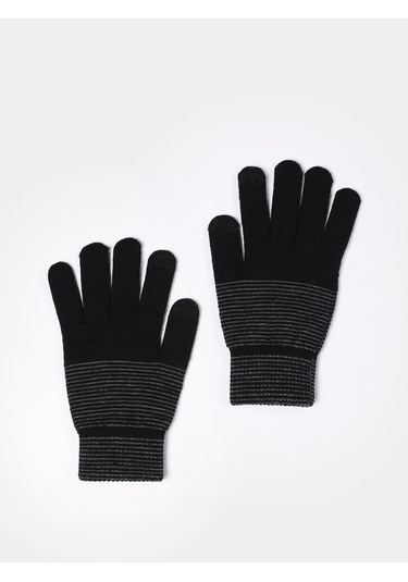 Colins Erkek Siyah Eldiven Cl1077011 Q1.v1 Blk Siyah