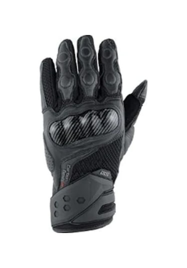 Ixs Carbon Mesh 3 Siyah Motosiklet Eldiveni Yazlık
