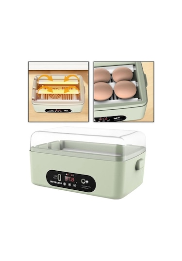 Maoyaya Suntek Tavuk Yumurta Kuluçka Makinesi Sessiz 4'lü Otomatik Döndürme