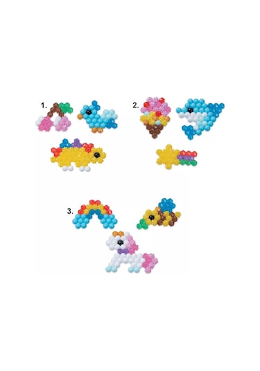 Aquabeads Mini Yaratıcı Set 120 Parça Parlak Boncuk El Sanatları Seti
