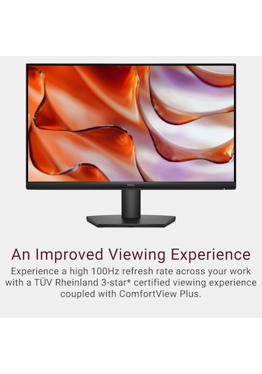 Dell Se2425hm, 23.8", 8ms, 100hz, Full Hd, D-sub, Hdmı, Vesa, Ips Led Monitör