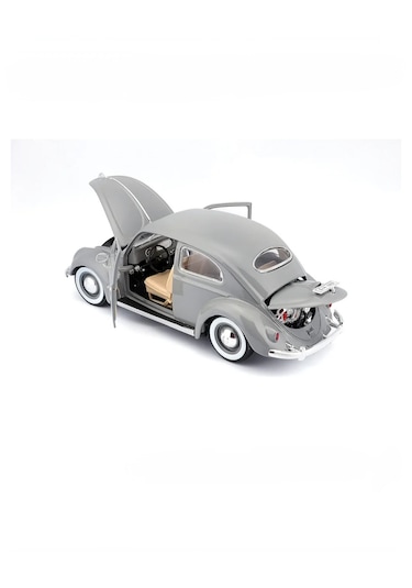 Burago 1:18 Volkswagen Kafer - Beetle Nardo Gri Model Araba