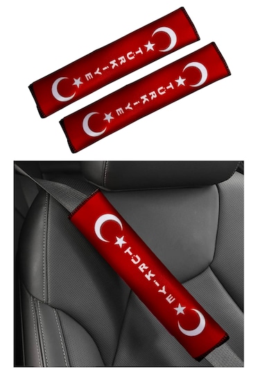 Ayyıldız Emniyet Kemer Kılıf Aksesuar 2'li Set