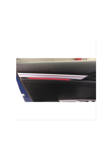 Autogp Honda Civic Fc5 Uyumlu Kapı İç Çıtası Ambiyans Kırmızı 2 Parça 2016+ Cm2012fc5kca2