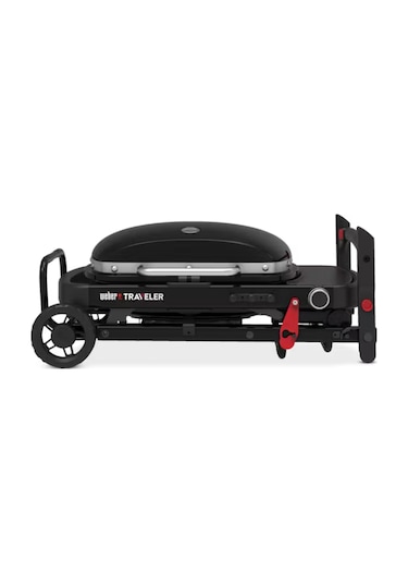 Weber Traveler Compact Gazlı Mangal Siyah