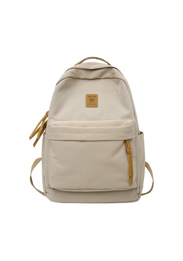 Suofeng Kadınlar İçin Minimalist Renkli Kanvas Çanta, Üniversite-ön Lisans Öğrencileri İçin Büyük Kapasiteli, Dayanıklı Ve Pratik Sırt Çantası - Beyaz Bej Suofeng Kadınlar İçin Minimalist Renkli Kanvas Çanta, Üniversite-ön Lisans Öğrencileri İçin Büyük Kapasiteli, Dayanıklı Ve Pratik Sırt Çantası - Beyaz Bej