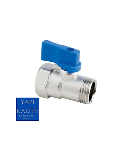 YAPI KALİTE Mini Küresel Vana Erkek 1/2