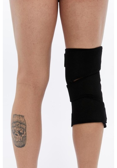 Prolife Ortopedi Patella Menteşe Destekli Dizlik Siyah