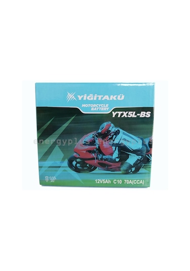 Yiğit Akü 12 Volt 5 Ah Amper YTX5L Motosiklet Aküsü