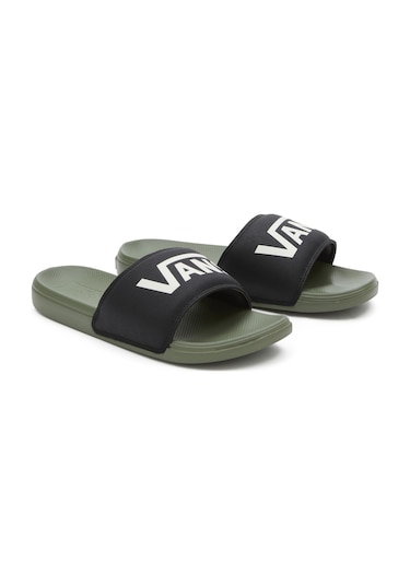 Vans Mte La Costa Slide-on Vn0a5hf5gwl1-black/olıvıne Çok Renkli