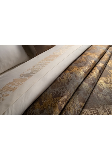 Liora Çeyiz Seti Çift Kişilik - Gold