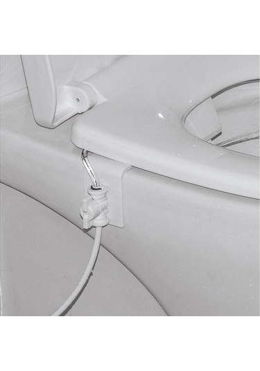 Bloomnest Lebıhmurah Bf128 Honana Ev Banyo Evrensel Tuvalet Sprey Bide, Kadın Hygeian Flushing Dev Beyaz