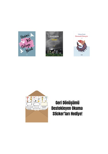 Beşinci Kat + Siyah Koku + Denemedi Demeyin + Okuma Sticker'ları