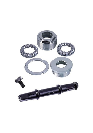 Bisiklet Orta Yatak + Mil Komple Set Siyah