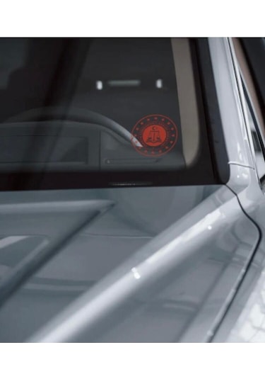 Tüm Bakanlıklar Araç Camı İçin Logo Sticker