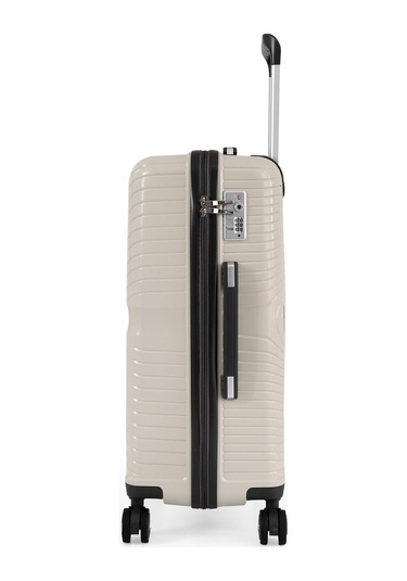 Ççs 5239 Polipropilen 3 Lü Valiz Seti Beyaz-antrasit Beyaz - Antrasit