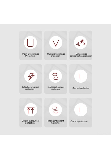 Vkemall Evrensel Seyahat Prizi - Çift Usb Şarj Cihazı - 110v-250v Akıllı Enerji Adaptörü Beyaz