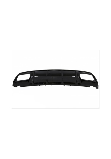 Mercedes W176 2016-2018 A45 Uyumlu Yedek Parça Difüzör & Egzoz Seti Parlak Siyah - Siyah Egzoz İle Amg Paket İçin