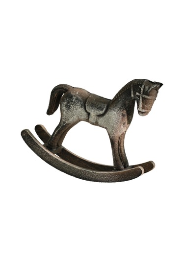 Suntek Tv Sehpası Yatak Odası Verandası Için Sallanan At 13cmx3,5cmx10cm