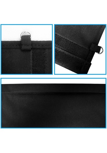Ranyeek Küçük Siyah Araba Anahtarı Tablet Telefon Gizlilik Korumalı Rfıd Engelleme Çantası 25 28cm Siyah