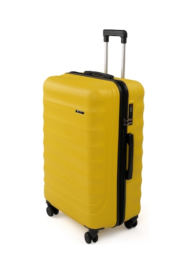 Cotpoly Home Babil Lüx Abs Büyük Boy Valiz 75 Cm Sarı