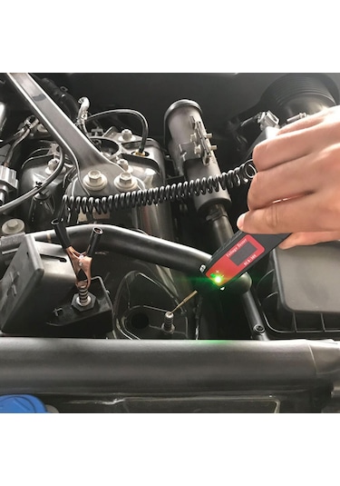 Samdoo 5-36v Araç Voltaj Test Cihazı - Lcd Ekranlı, Çok Amaçlı, Taşınabilir