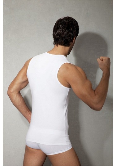 Doreanse Erkek Atlet V Yaka 2210 Beyaz