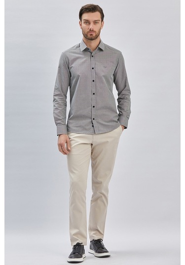 Siyah Uzun Kollu Bez Ayağı Sert Yaka Cepsiz Klasik Slim Fit Dar Kesim Gömlek 1004240230-siyah Siyah Siyah Uzun Kollu Bez Ayağı Sert Yaka Cepsiz Klasik Slim Fit Dar Kesim Gömlek 1004240230-siyah Siyah