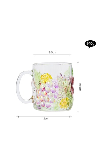 Suntek Magideal Ofis Su Sürahisi Için Cam Bardak Züccaciye Çay Buzlu