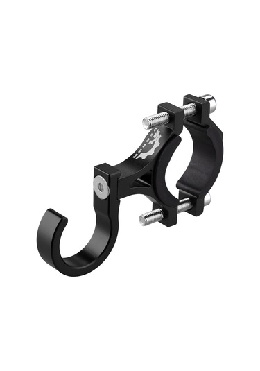 Jeemson Alüminyum Bisiklet Ve Scooter Hooku - 25kg Yük Taşıma Kapasitesi, 90 Derece Döner, Kolay Kurulum - Siyah