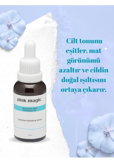 Pink Magic Yoğun Nemlendirici Hyaluronik Asit Serum 30 ML