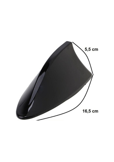 Platotechnology Carmind Elektirikli Köpek Balığı Shark Anten Siyah