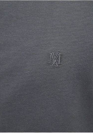 Mavi - Antrasit Örme Gömlek 0211092-71598 Antrasit