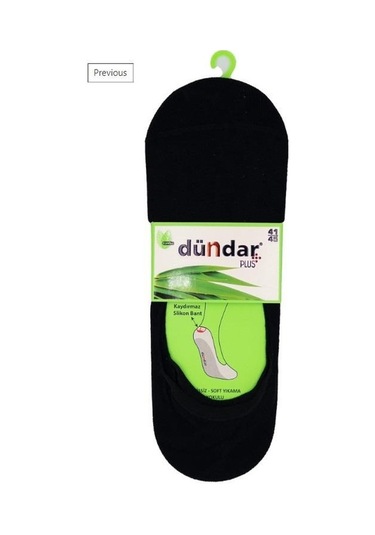 Plus Erkek Bambu Babet Siyah 6'lı 5541 Siyah